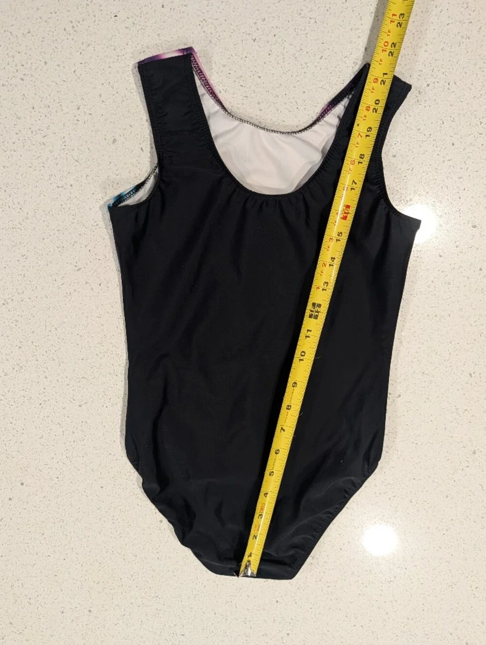 HALLOWEEN Destira Gymnastics Dance Leotard CXL Extra Large BOO CREW Scary Swirls